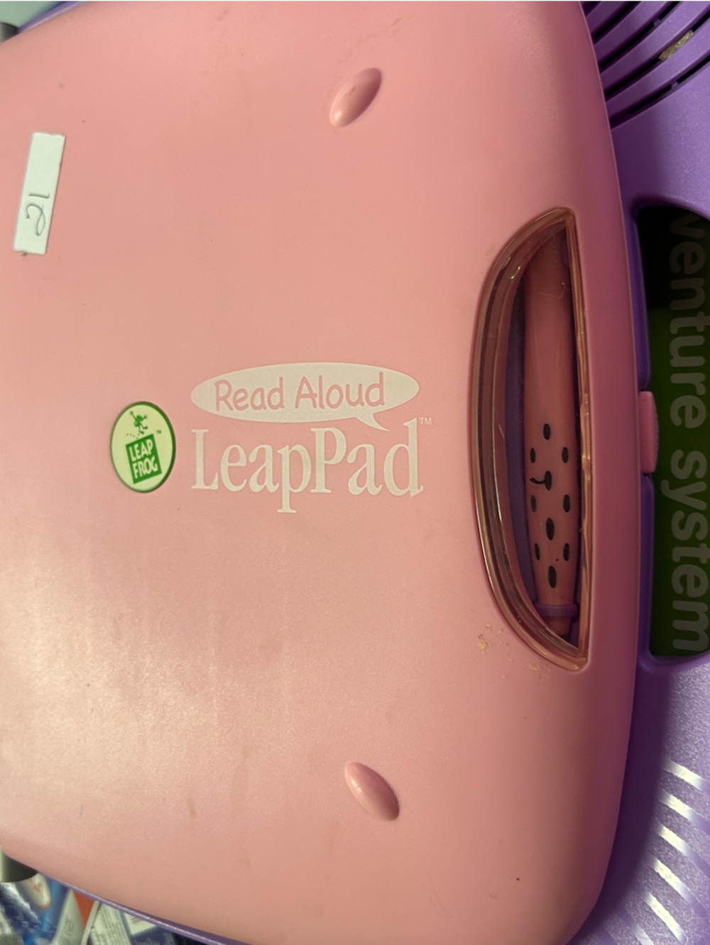 LeapFrog Read Aloud LeapPad Pink Kids Tablet Tested works
